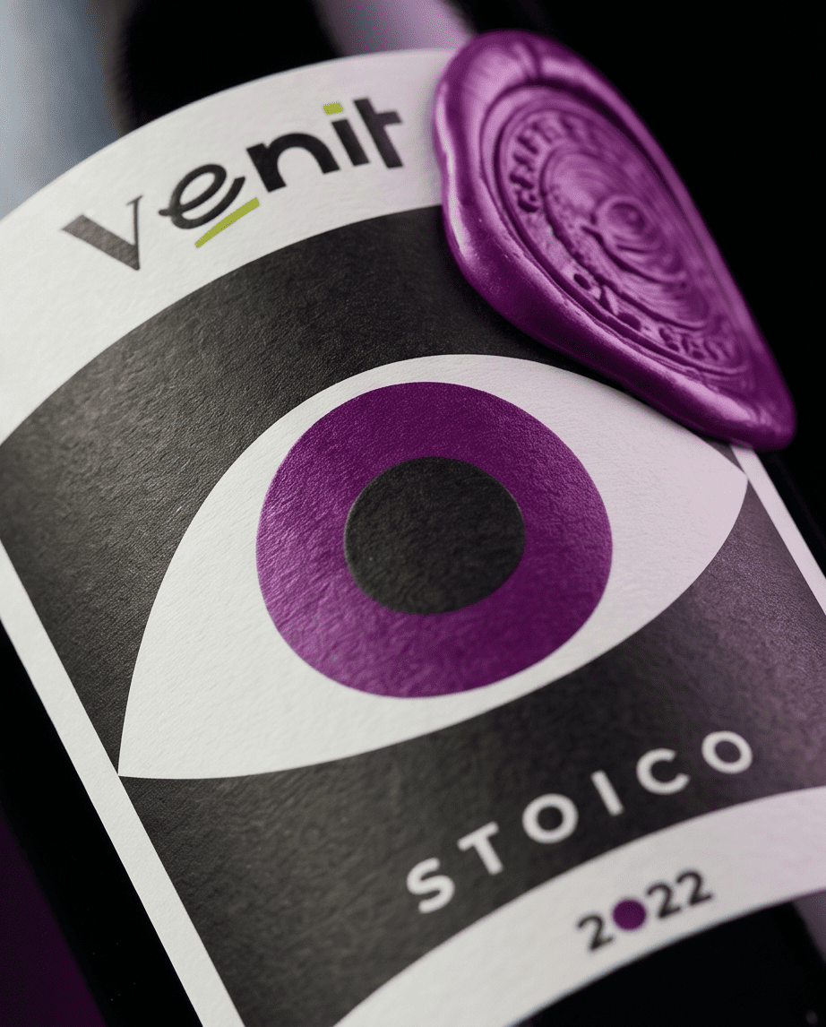 Etiket stoico Merlot Khorus